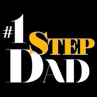 No 1 Step Dad Father's Day Button