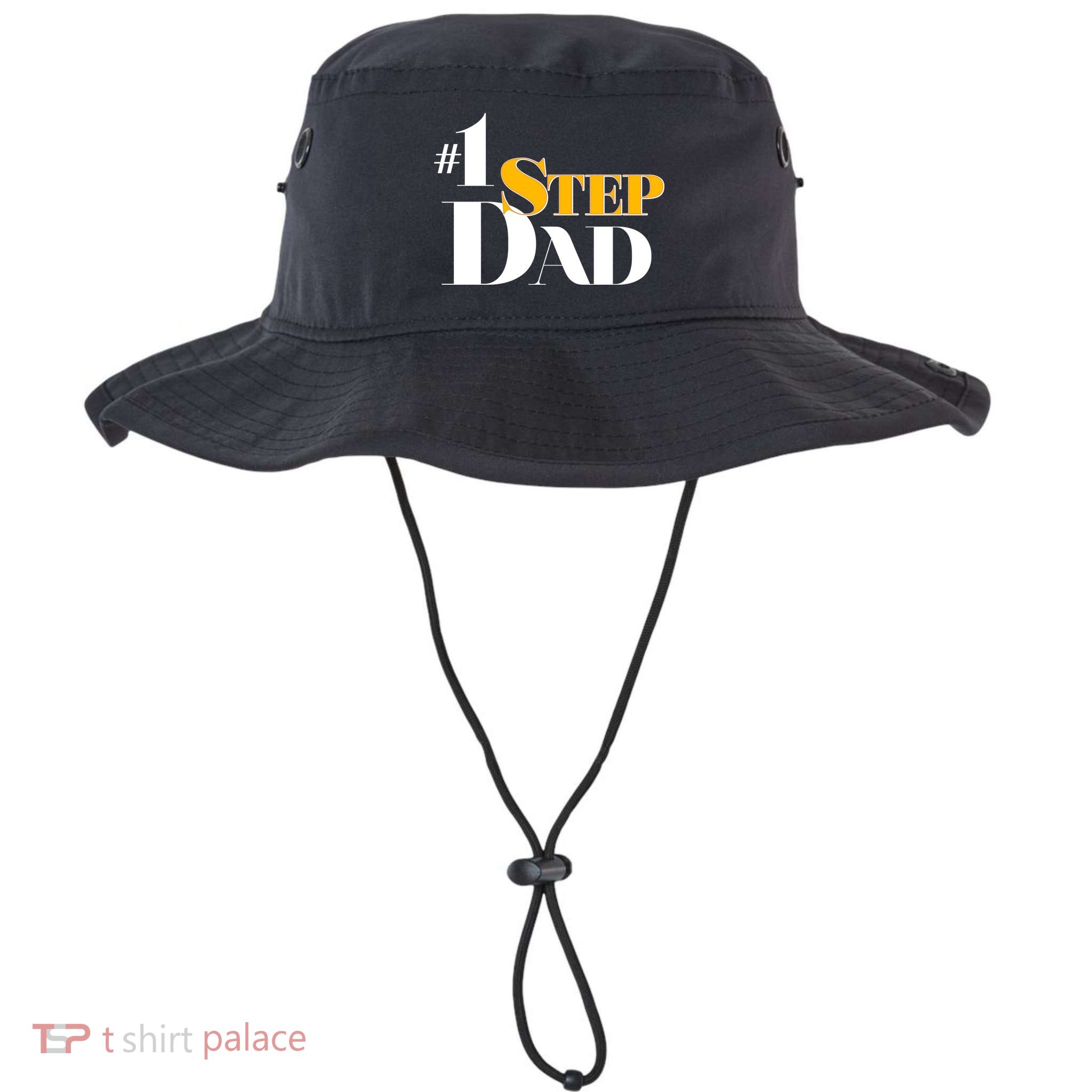 No 1 Step Dad Father's Day Bucket Hat