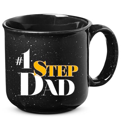 No 1 Step Dad Father's Day 15oz Campfire Ceramic Mug
