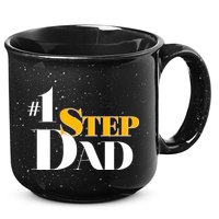 No 1 Step Dad Father's Day 15oz Campfire Ceramic Mug