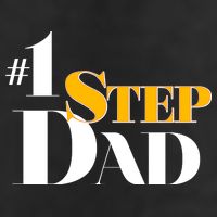 No 1 Step Dad Father's Day Golf Towel