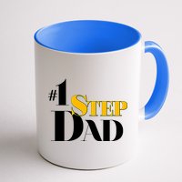No 1 Step Dad Father's Day Mug