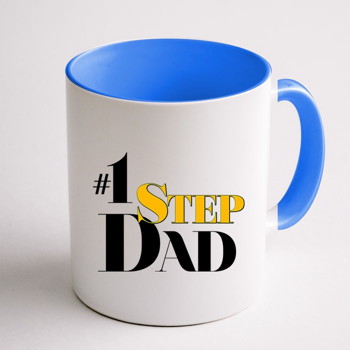 No 1 Step Dad Father's Day Mug
