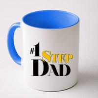 No 1 Step Dad Father's Day Mug