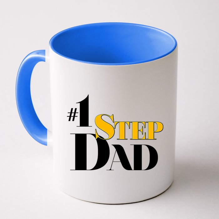No 1 Step Dad Father's Day Mug