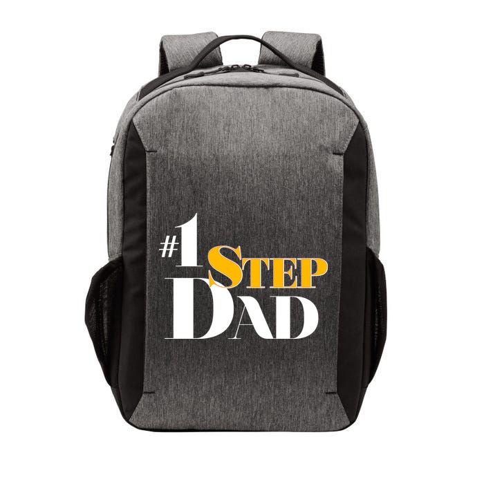 No 1 Step Dad Father's Day Vector Backpack