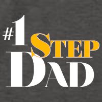 No 1 Step Dad Father's Day Vector Backpack