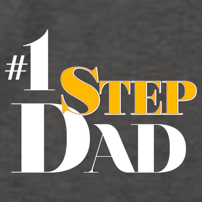 No 1 Step Dad Father's Day Vector Backpack