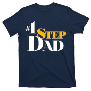 No 1 Step Dad Father's Day T-Shirt