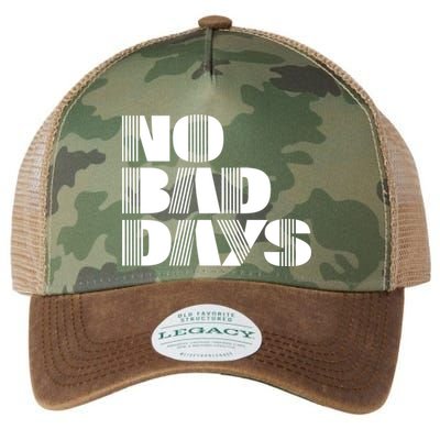 No Bad Days Funny Meme Legacy Tie Dye Trucker Hat