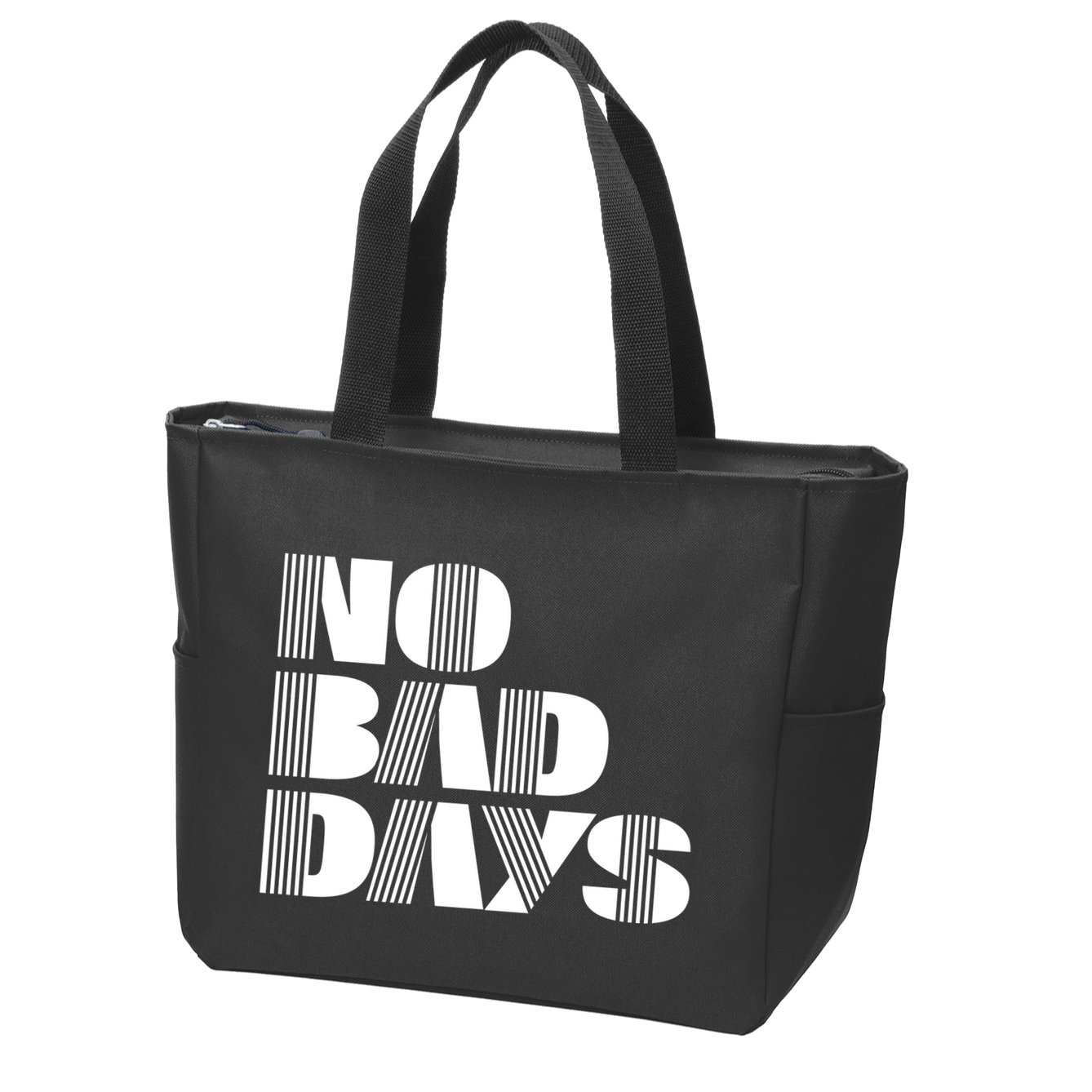 No Bad Days Funny Meme Zip Tote Bag
