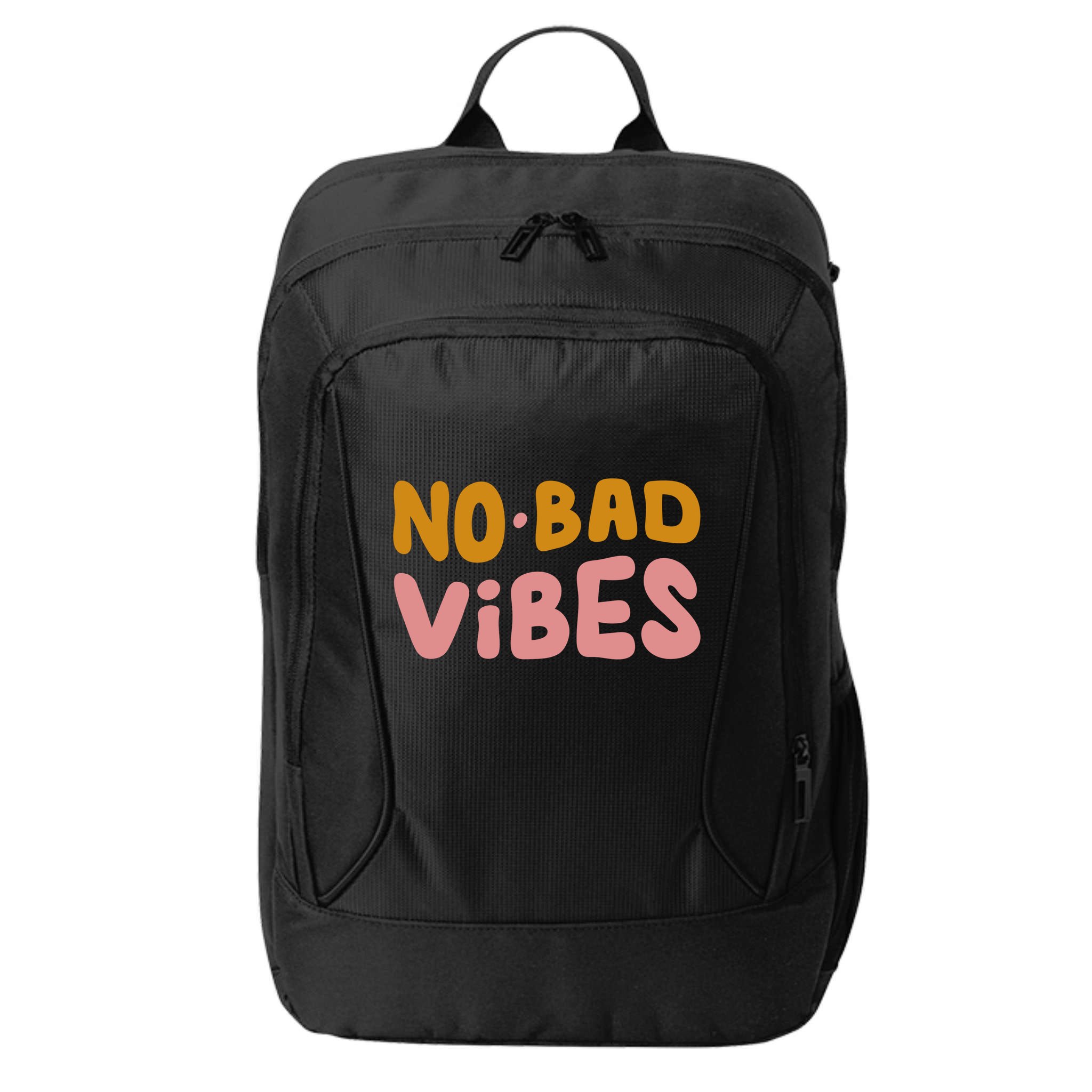 No Bad Vibes City Backpack