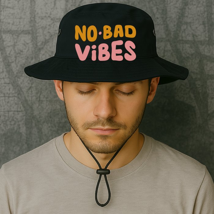 No Bad Vibes Bucket Hat