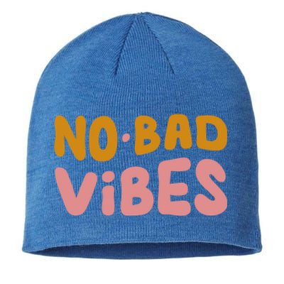 No Bad Vibes Sustainable Beanie