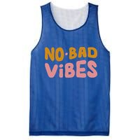 No Bad Vibes Mesh Reversible Basketball Jersey Tank