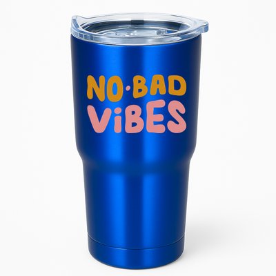 No Bad Vibes Tumbler