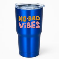 No Bad Vibes Tumbler
