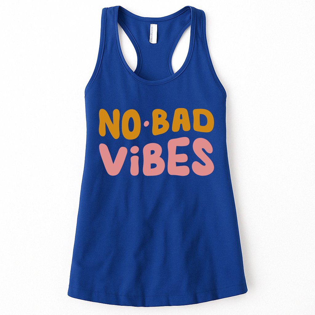 No Bad Vibes Womens Tank Top
