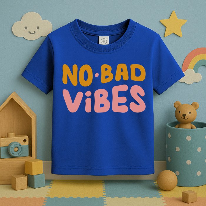 No Bad Vibes Toddler T-Shirt