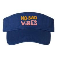 No Bad Vibes Valucap Bio-Washed Visor