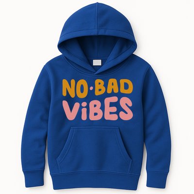 No Bad Vibes Kids Hoodie