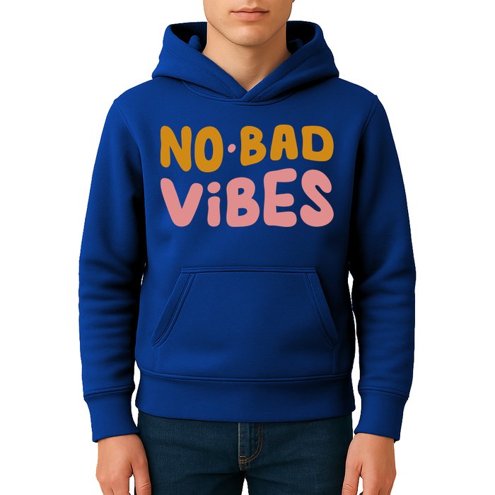 No Bad Vibes Kids Hoodie