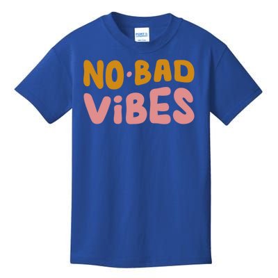 No Bad Vibes Kids T-Shirt