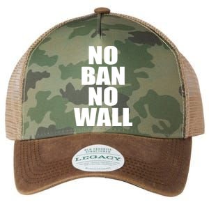 No Ban No Wall Anti Trump Resist Legacy Tie Dye Trucker Hat