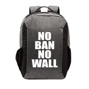 No Ban No Wall Anti Trump Resist Vector Backpack