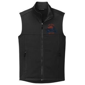 No Bike No Life Motrocycle Collective Smooth Fleece Vest