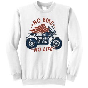 No Bike No Life Motrocycle Sweatshirt