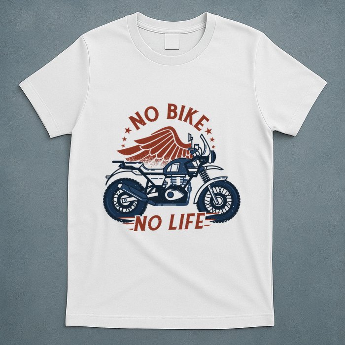 No Bike No Life Motrocycle T-Shirt