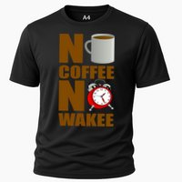 No Coffee No Wakee Cooling Performance Crew T-Shirt