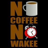 No Coffee No Wakee Cooling Performance Crew T-Shirt