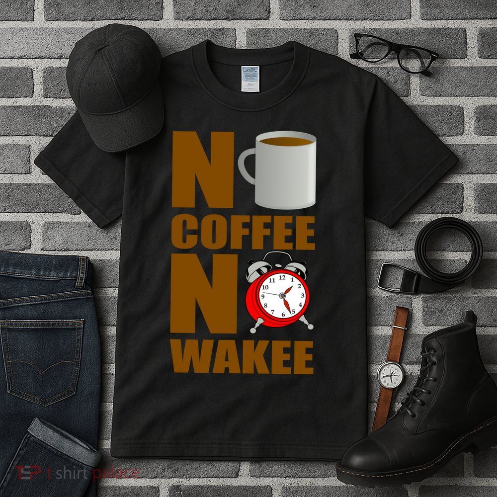 No Coffee No Wakee Tall T-Shirt