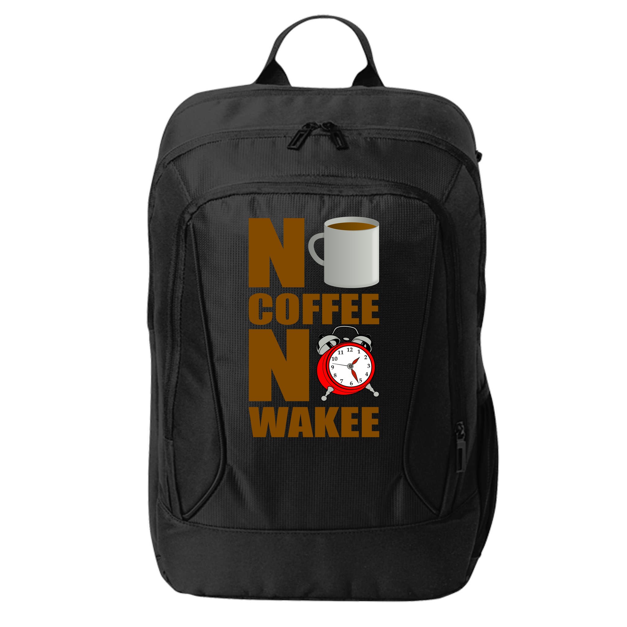 No Coffee No Wakee City Backpack