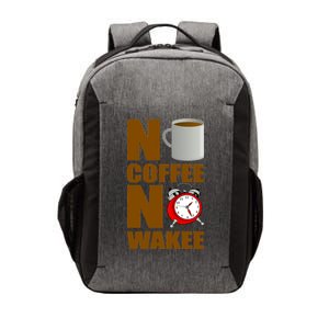 No Coffee No Wakee Vector Backpack