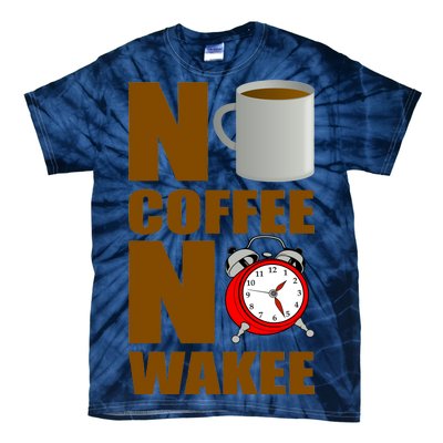 No Coffee No Wakee Tie-Dye T-Shirt