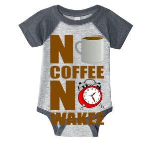 No Coffee No Wakee Infant Baby Jersey Bodysuit