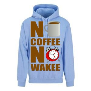 No Coffee No Wakee Unisex Surf Hoodie