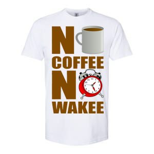 No Coffee No Wakee Softstyle CVC T-Shirt