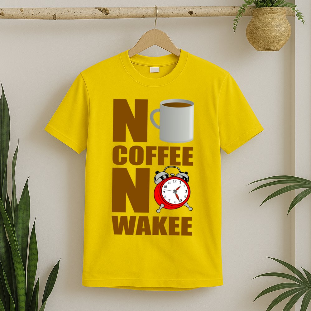 No Coffee No Wakee T-Shirt