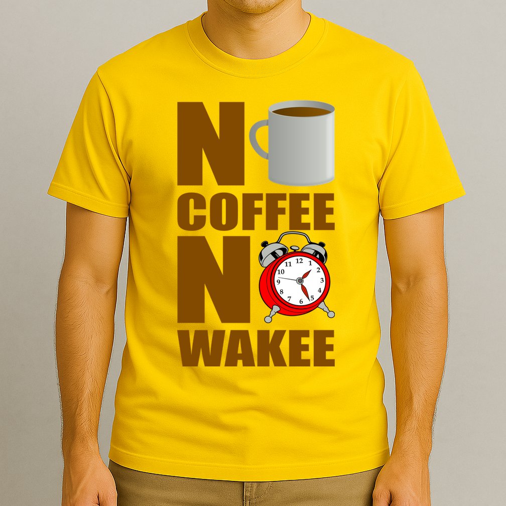 No Coffee No Wakee T-Shirt