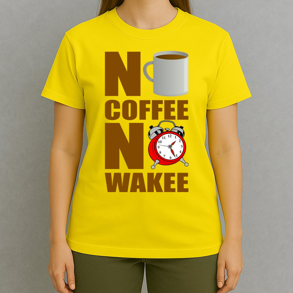 No Coffee No Wakee T-Shirt