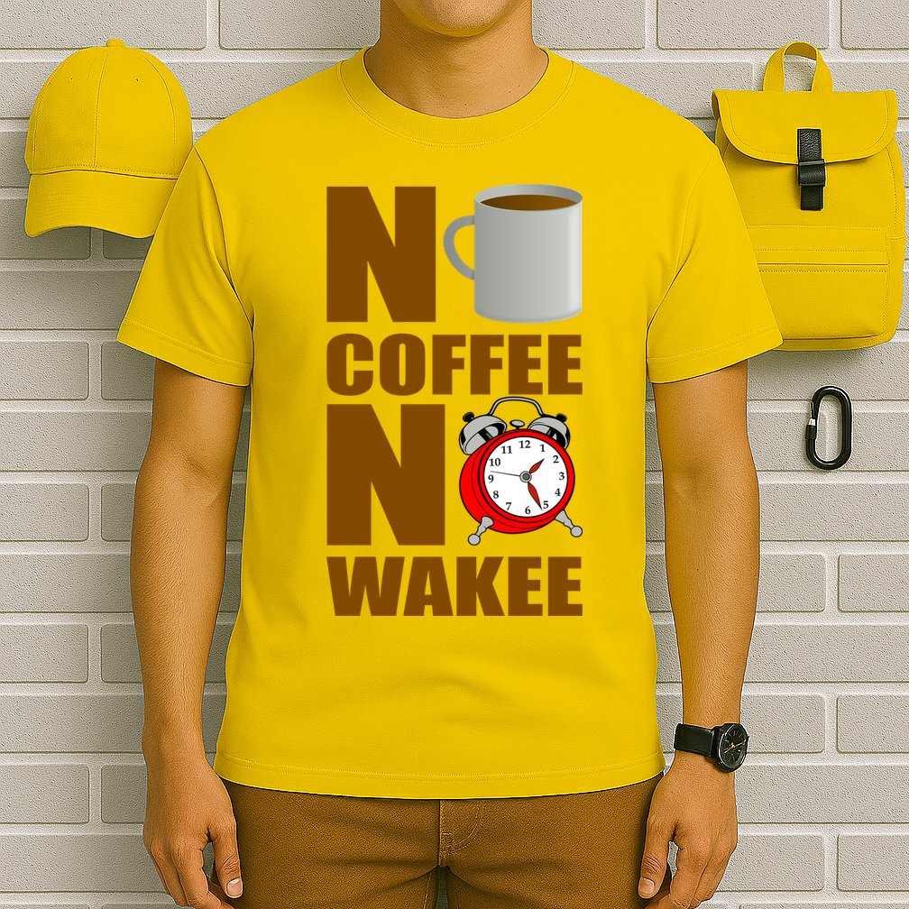 No Coffee No Wakee T-Shirt