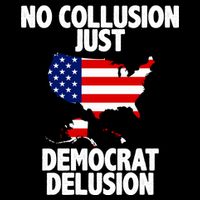 No Collusion Just Democrat delusion Sustainable Bucket Hat