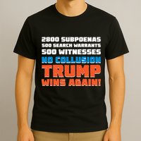 No Collusion Trump Wins Again T-Shirt