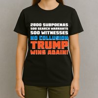 No Collusion Trump Wins Again T-Shirt
