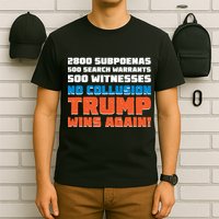 No Collusion Trump Wins Again T-Shirt