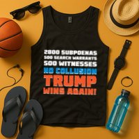 No Collusion Trump Wins Again Tank Top